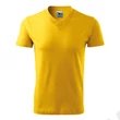 Kép 2/5 - V-neck Pólók unisex, sárga