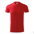 Kép 2/5 - Heavy V-neck Pólók unisex, piros