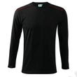 Kép 2/5 - Long Sleeve Pólók unisex, fekete