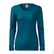 Kép 2/4 - Slim Pólók női, petrol blue
