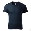 Kép 2/4 - Slim Fit V-neck Pólók férfi, tengerkék