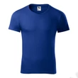 Kép 2/4 - Slim Fit V-neck Pólók férfi, királykék