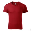 Kép 2/4 - Slim Fit V-neck Pólók férfi, piros