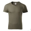 Kép 2/4 - Slim Fit V-neck Pólók férfi, army