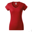 Kép 2/4 - Fit V-neck Pólók női, piros