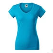 Kép 2/4 - Fit V-neck Pólók női, türkiz