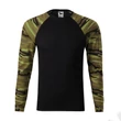 Kép 2/4 - Camouflage LS Pólók unisex, terepszín zöld