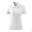 Kép 2/5 - Cotton Galléros póló női, fehér