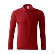 Kép 2/4 - Pique Polo LS Galléros póló férfi, piros