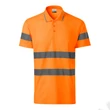 Kép 2/4 - HV Runway Galléros póló unisex, visszaverő szín narancssárga