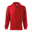 Kép 2/4 - Trendy Zipper Felső férfi, piros