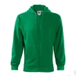 Kép 2/4 - Trendy Zipper Felső férfi, zöld