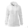 Kép 2/4 - Trendy Zipper Felső női, fehér