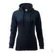 Kép 2/4 - Trendy Zipper Felső női, tengerkék