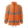 Kép 2/4 - HV Fleece Jacket Polár unisex, visszaverő szín narancssárga