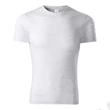Kép 2/4 - Paint Pólók unisex, világosszürke melírozott