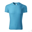 Kép 2/4 - Pixel Pólók unisex, türkiz
