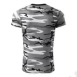 Kép 3/4 - Camouflage Pólók unisex, terepszín szürke