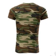 Kép 3/4 - Camouflage Pólók unisex, terepszín barna