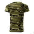 Kép 3/4 - Camouflage Pólók unisex, terepszín zöld