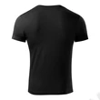 Kép 3/4 - Slim Fit V-neck Pólók férfi, fekete