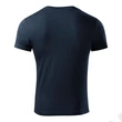 Kép 3/4 - Slim Fit V-neck Pólók férfi, tengerkék