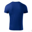 Kép 3/4 - Slim Fit V-neck Pólók férfi, királykék