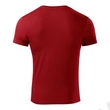Kép 3/4 - Slim Fit V-neck Pólók férfi, piros