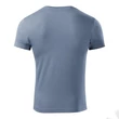 Kép 3/4 - Slim Fit V-neck Pólók férfi, denim