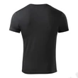 Kép 3/4 - Slim Fit V-neck Pólók férfi, ebony gray
