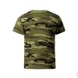 Kép 3/4 - Camouflage Pólók gyerek, terepszín zöld