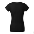 Kép 3/4 - Fit V-neck Pólók női, fekete