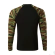 Kép 3/4 - Camouflage LS Pólók unisex, terepszín barna