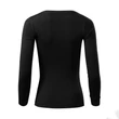 Kép 3/4 - Fit-T LS Pólók női, fekete