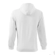 Kép 3/4 - Trendy Zipper Felső férfi, fehér