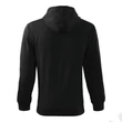 Kép 3/4 - Trendy Zipper Felső férfi, fekete