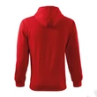 Kép 3/4 - Trendy Zipper Felső férfi, piros