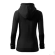 Kép 3/4 - Trendy Zipper Felső női, fekete