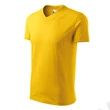 Kép 1/5 - V-neck Pólók unisex, sárga
