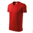 Kép 1/5 - V-neck Pólók unisex, piros