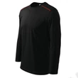 Kép 1/5 - Long Sleeve Pólók unisex, fekete