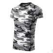 Kép 1/4 - Camouflage Pólók unisex, terepszín szürke