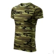 Kép 1/4 - Camouflage Pólók unisex, terepszín zöld