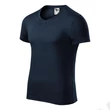 Kép 1/4 - Slim Fit V-neck Pólók férfi, tengerkék