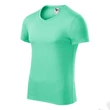 Kép 1/4 - Slim Fit V-neck Pólók férfi, menta