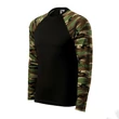 Kép 1/4 - Camouflage LS Pólók unisex, terepszín barna