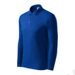 Kép 1/4 - Pique Polo LS Galléros póló férfi, királykék