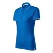 Kép 1/4 - Perfection plain Galléros póló női, snorkel blue