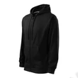 Kép 1/4 - Trendy Zipper Felső férfi, fekete