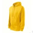 Kép 1/4 - Trendy Zipper Felső férfi, sárga